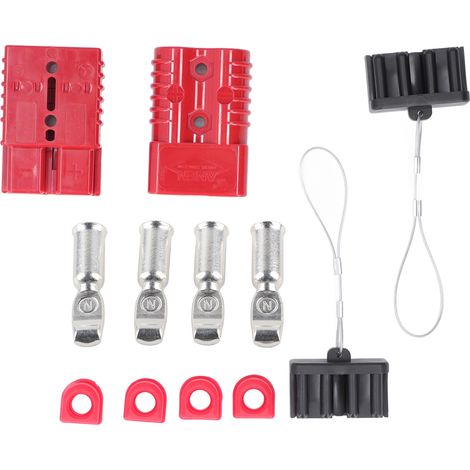 Kit de connecteurs rapides ABS résistants à la chaleur pour faisceau de câbles de déconnexion de batterie, destiné aux remorques à treuil électrique. (1/5)