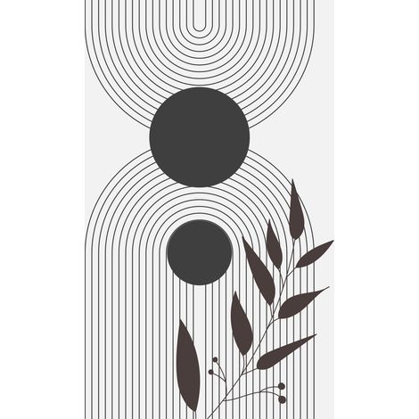 Papier peint panoramique - Boho - 179 cm x 255 cm (1/2)