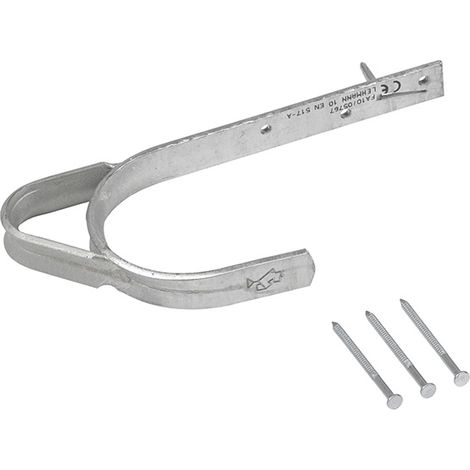 Matisère – Crochet de toit pour ardoises type A – Galvanisé – Fixation sur chevrons – Charge maximale 200kg – 54651