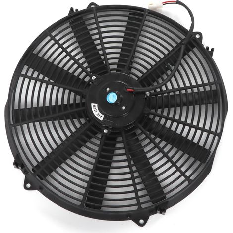 Ventilateur mince 40 cm (16 pouces) 24V 120W pour radiateur voiture camion camping-car