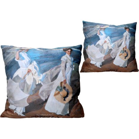 Carmani, almohada rellena/con cremallera - Sorolla (1/3)