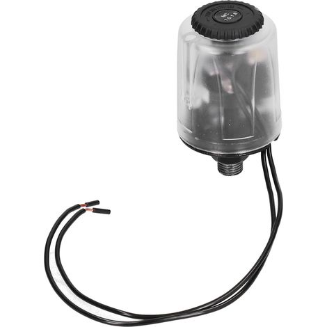 Automatischer Wasserdruckschalter, rund, transparent, einstellbarer Innendraht, mechanischer Regler für Wasserpumpe (1/5)