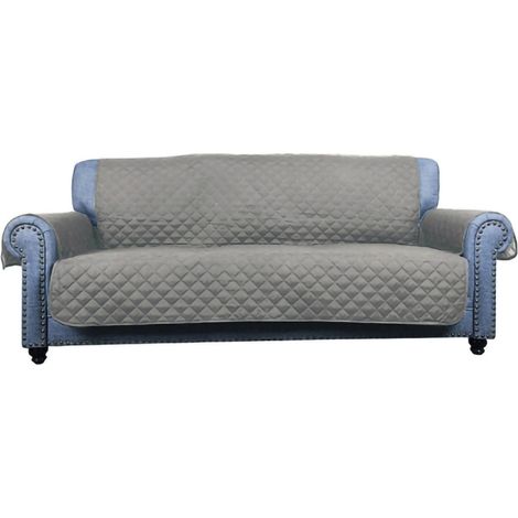 1 Housse de canapé, antidérapante, imperméable, avec accoudoirs, pour salon