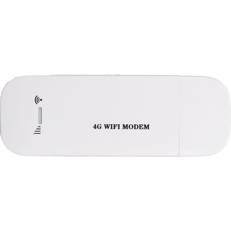 Routeur WiFi Portable USB 4G LTE, Routeur WiFi Mobile 4G, Adaptateur Réseau sans Fil Portable, Point D'accès WiFi de Voyage alimenté par USB, Routeur 4G LTE, Prise en Charge B1 (1/5)