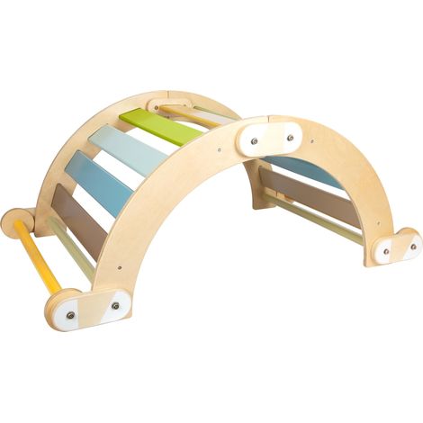 small foot Dondolo da arrampicata Adventure , gioco di movimento per bambini, in legno, multifunzionale, 12239 (1/5)