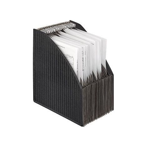 Stehsammler 6-56 x 32 x 26 cm (B x H x T) DIN A4 Werkstoff: Polypropylen Textil schwarz (1/3)
