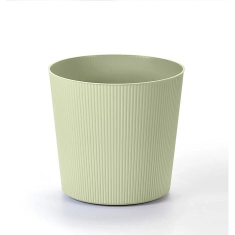 FYRE - COPRIVASO GREENER IN RESINA-SABBIA / Diam 30 cm con Ruote