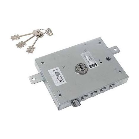 Serratura Metallo Applicare Imb 611 Dierre Atra Dm M4 Tripl+Scr Ip.Mm 28 E.Mm 60 Sx - 1 Pz