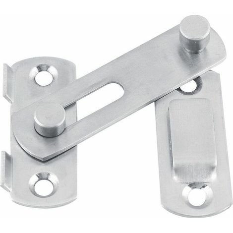 Door Latch, Stainless Steel Toggle Lock for Sliding Doors, Sliding Door Lock for Window Cabinets (1/5)