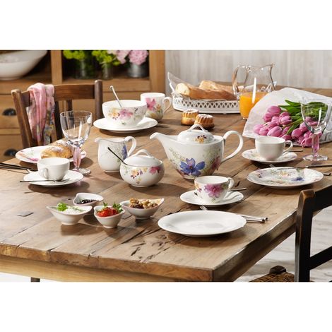 Villeroy & Boch Mariefleur Basic Dessertteller 21 cm Premium Porzellan