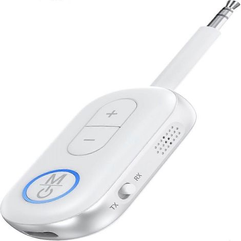 Compatible avec l'adaptateur de casque Bluetooth pour avion KAIY, l'émetteur Bluetooth pour casque TV/ordinateur, le récepteur Bluetooth stéréo domestique et la prise AUX sans fil 3,5 mm. (1/5)