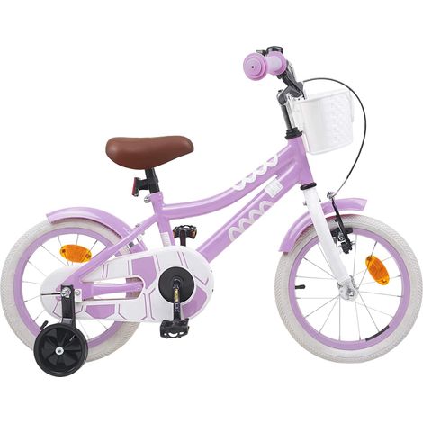 Teenpull – Kinderfahrrad 16 Zoll für 4-6 Jahre alt Lila (1/5)