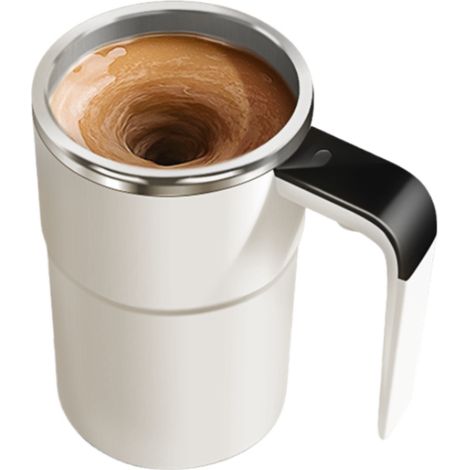 Taza de café eléctrica automática modelo 316 con indicador de temperatura y agitador magnético, inspirada en las celebridades de internet. (1/5)