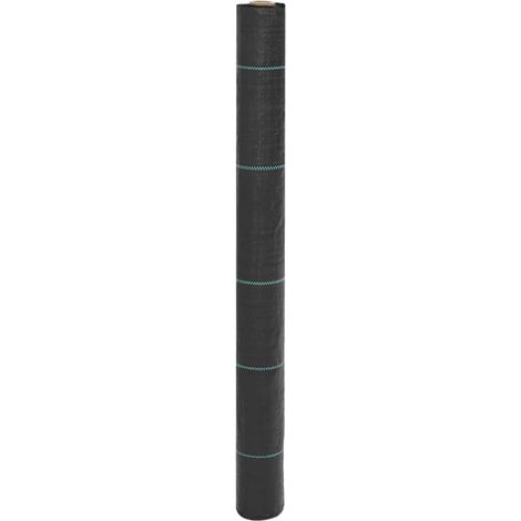 Membrana para malezas PP negra 0,5x150 m vidaXL