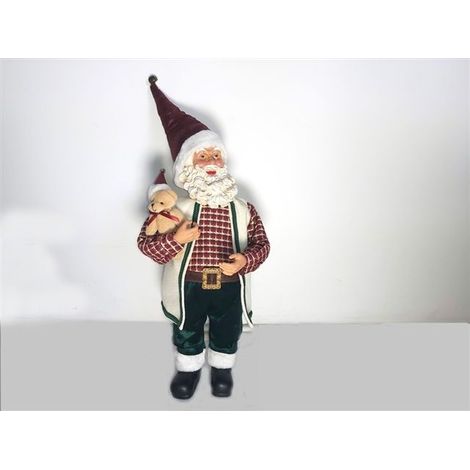 Carillon Giocattoli Musicali Babbo Natale Natalizio Decorativo Beige (1/2)
