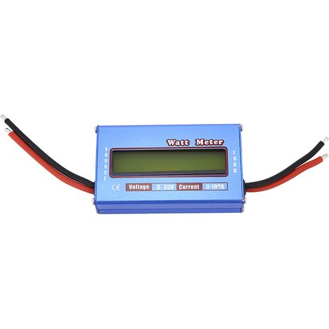 1 Teil/los RC Digital Wattmeter Watt Meter Power Meter Checker DC 60 V 100A Balance Spannung Batterie (1/5)