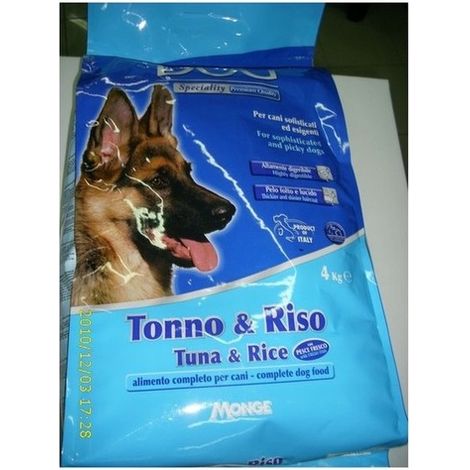 SPECIAL DOG CROCCHETTE 4 KG TONNO E RISO