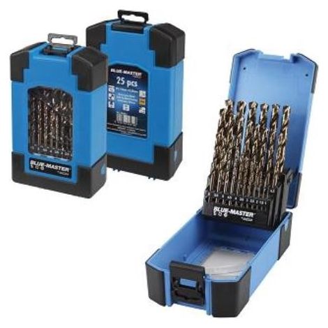 PUNTA HSS-CO DIN338 SET 25 PZ - 1-13X0,50