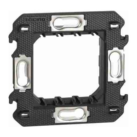 BTIK4702 Supporto 2 moduli con valva di protezione