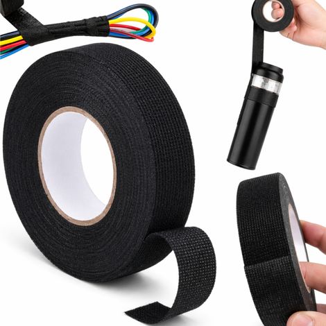Isolierendes, widerstandsfähiges und starkes Gewebeband, 19 mm breit, 10 m lang (1/5)