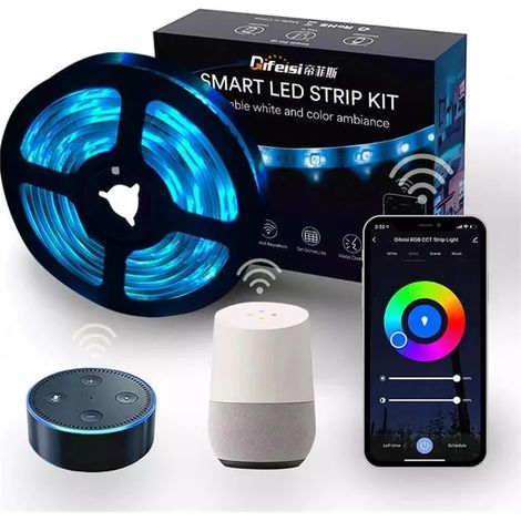 Kit de tira LED inteligente Wi-Fi Xiaomi Difeisi (1/5)