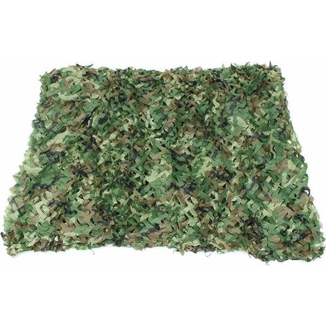 Sichtschutznetz Tarnnetz Jagd Sonnensegel Sonnenschutz 7 x 2 m (1/5)