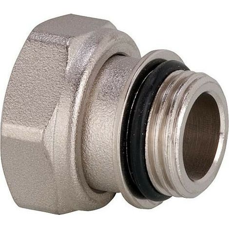 Raccord rapide mâle 1/2'' x femelle 3/4'' – Auto-étanche avec écrou tournant – Compatible vannes à boisseau sphérique