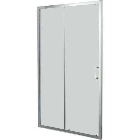Elite Chrom Schiebetüre 6mm Soft Close,118-120 x 195cm (1/3)