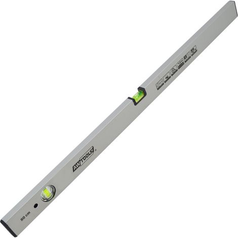 AWTools Wasserwaage anodisiert 150 cm silber