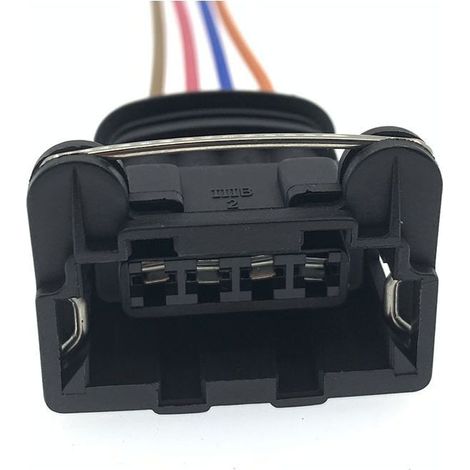 1 connecteur automobile, pour faisceaux de câbles, compatible avec référence 2137214-1, fiche simple