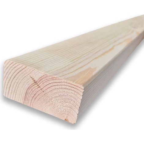Listello in legno di pino naturale da 100 cm, sezione 4,5x9 cm (1/5)