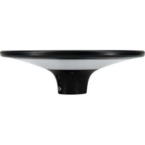 Lampadaire Public Solaire 20W IP65 CCT Noir - 3000K/4000K - SILA