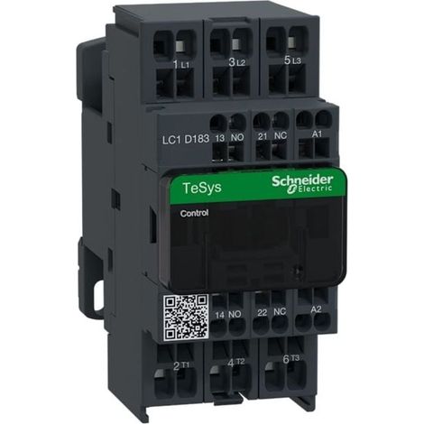 TeSys LC1D - contacteur - 3P - AC-3 440V - 18A - bobine 24Vca