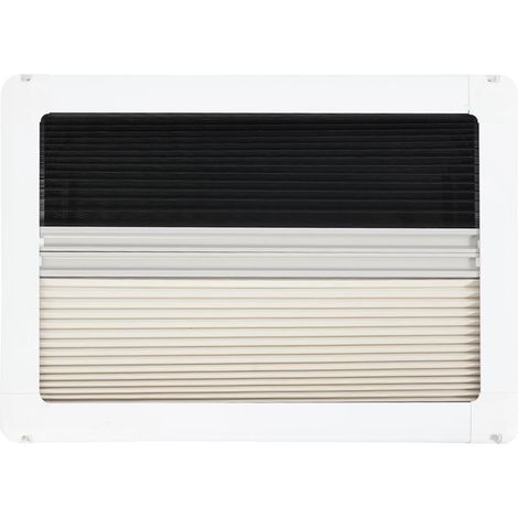 Fenêtre RV, Écran anti-insectes, Construction durable, BLANC (1/2)