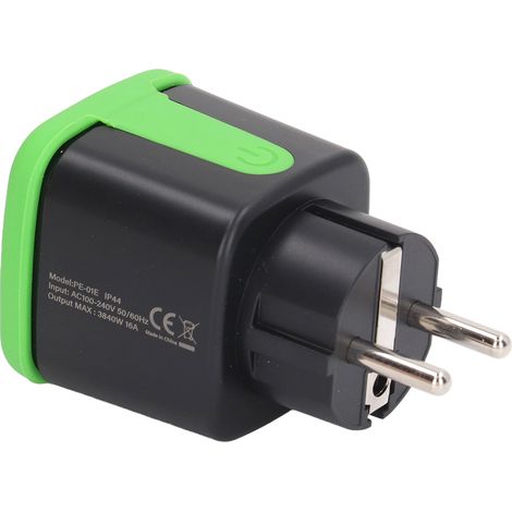 Prise connectée WiFi étanche IP44 avec télécommande, prise UE 100-240 V pour la maison et l'extérieur (1/5)