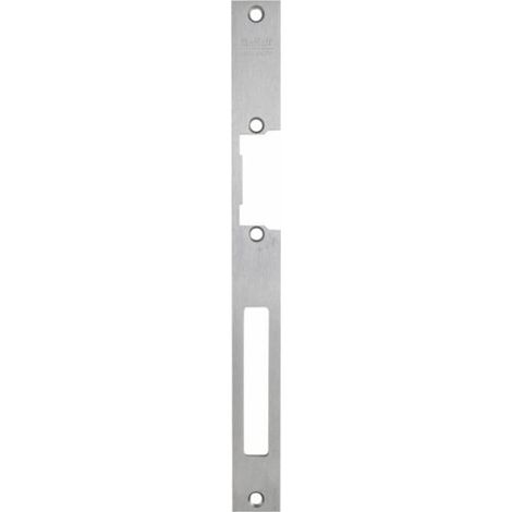 Têtière plate longue 54A35-01 pour gâche électrique profix 2 inox 250 x 24 mm - EFF EFF