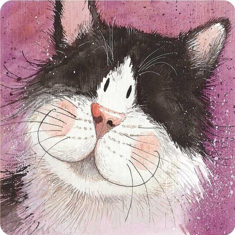 Posavasos con dise帽o de gato juguet贸n C180