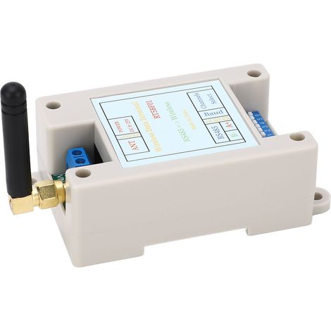 Module radio émetteur-récepteur sans fil 433M, 8-25V DC, VHF UHF, RF UART RS485 pour RTU maison intelligente (1/5)