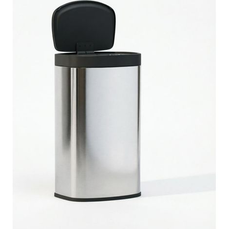 Papelera de cocina automática de 55 L en acero inoxidable con cierre suave MODENUIT (1/5)