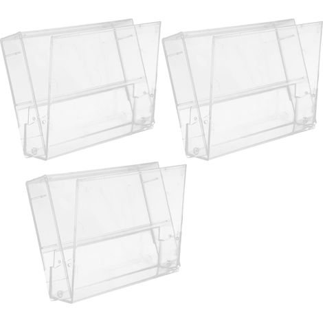 Boîte Rangement Plastique Cassette Vintage en Set de 3 Pièces, Organiseur de Cassettes en Plastique pour Bureau et Loisirs Créatifs, pour Collectionneurs (1/5)