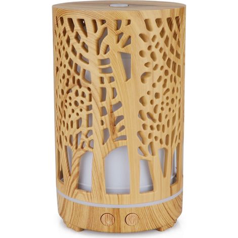 SABIR Diffuseur d'huile essentielle,diffuseur d'aromathérapie, diffuseur d'humidificateur à brume fraîche à arôme ultrasonique de grande capacité avec mode de brume réglable, arrêt automatique (1/5)