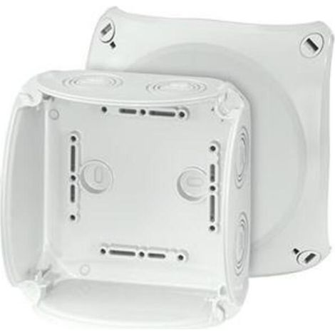 HENSEL KABELABZWEIGKASTEN KF 0600 G BIS 6 O.KLEMME DOSE, GEHÄUSE FÜR MONTAGE AUF DER WAND/DECKE 4012591121794 (1/2)