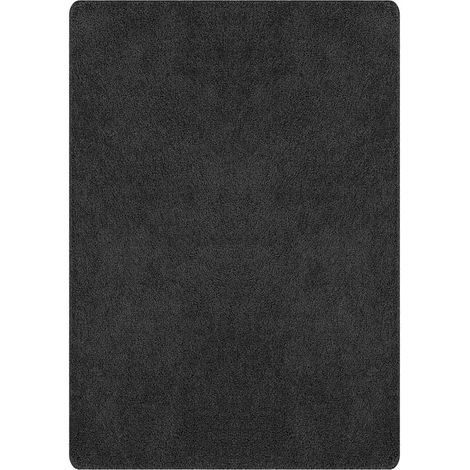 Tapis de sol,Tapis Shaggy Anti-dérapant Gris foncé 240 x 340 cm PP CFW219919 (1/5)