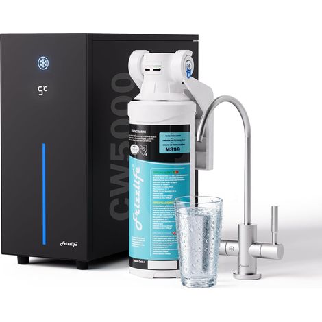 Refroidisseur d’Eau sous évier avec Filtre, CW5000+MS99 (1/5)