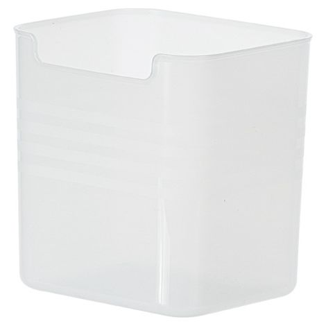 Organisateur de réfrigérateur de cuisine 6 pièces, boîte de rangement pour réfrigérateur, cuisine, garde-manger, armoires et comptoirs, etc. - Sans BPA - 11,8 x 9,8 x 12,5 cm (1/2)