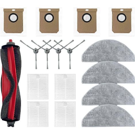 Für Deerma S30 / DEM-S30 Ersatzteile Zubehör Hauptbürste Seitenbürste Filter Wischmopp Staubbeutel (1/5)