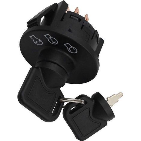 Compatible avec le remplacement du commutateur à clé d'allumage des modèles Toro Timecutter Zs4200S, Zs4200TF et Zs5000 (2025). (1/5)