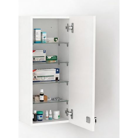 Meuble de salle de bain en melamina de Madera 30 x 20 x 70 cm (1/5)