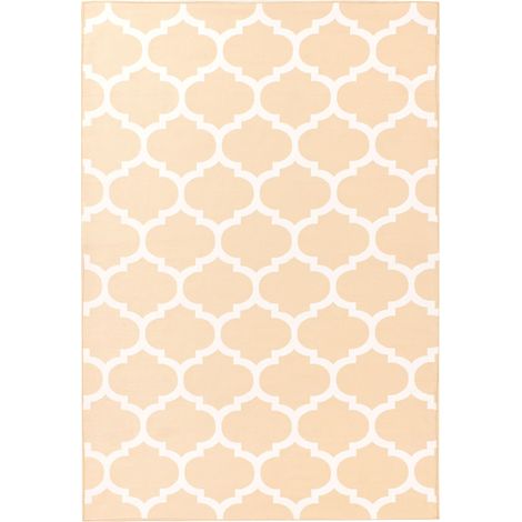 Outdoorteppich AKSU Beige 140 x 200 cm Zweiseitig