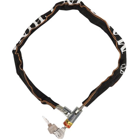 Chaîne antivol moto scooter mobilité vélo bicyclette cadenas roue fauteuil roulant (1/5)
